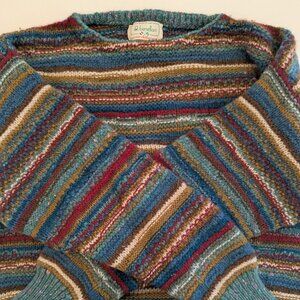 100% Pure Shetland Wool Benetton Sweater